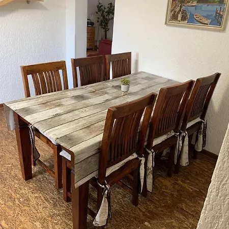 Grosse In Mit Grill Apartamento Dargen